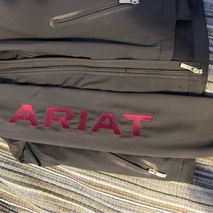 Ariat jacket purple/grey size Large